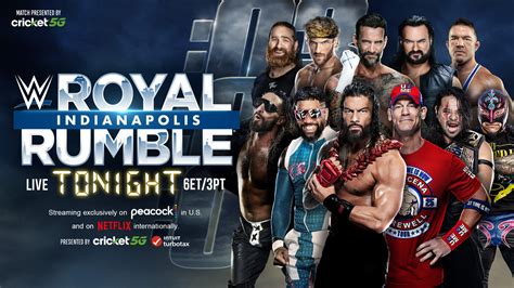 royal rumble results from last night.
